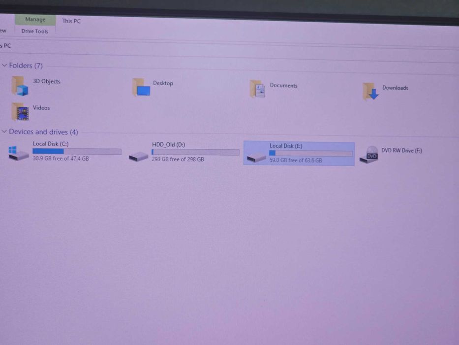Настолен компютър с Windows 10, SSD + HDD (440 GB) – Готов за работа/забавление