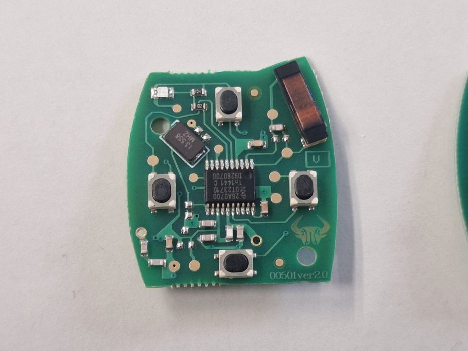 Ключ със заготовка и платка дистанционно за Honda Jazz Accord