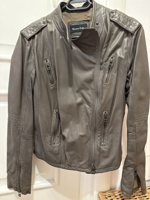 Geaca de piele Massimo Dutto- S