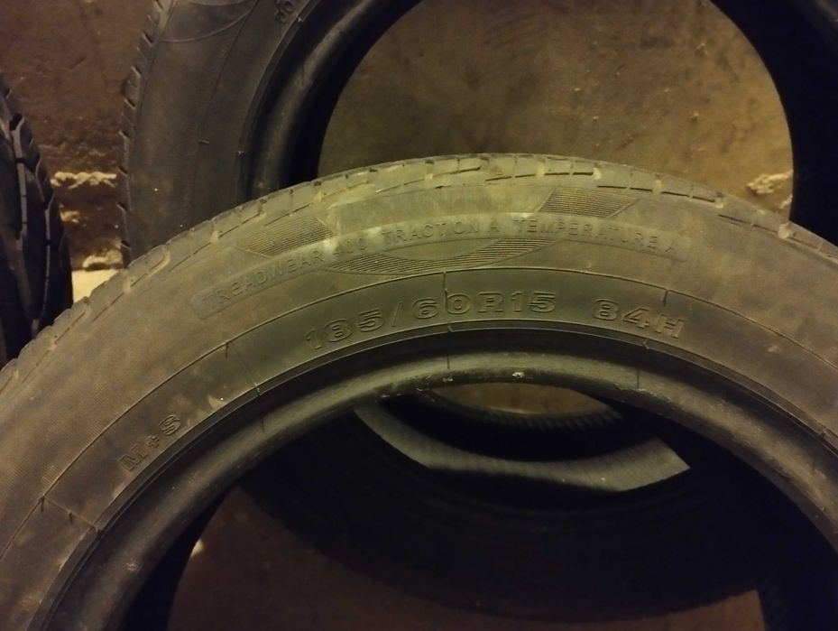 4бр.Летни гуми като нови 185/65/15 и 185/60/15