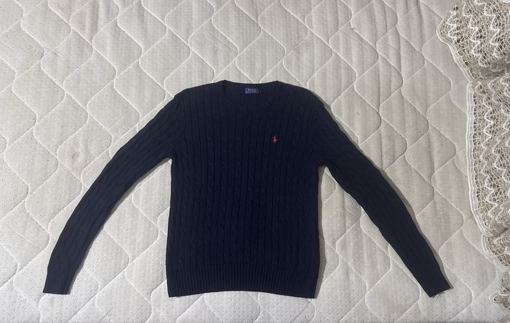 Polo Ralph Lauren Cable-Knit Cotton Crewneck Jumper