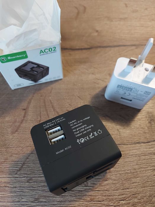Adaptor încărcător priza universala uk us Canada eu Europa usb a