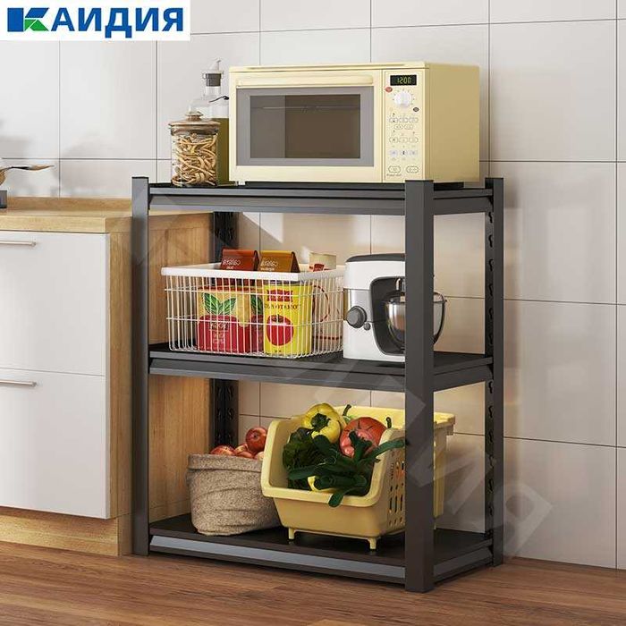 Стеллаж/Oshxona mebel / Железная полка для кухни/ Кухонный стеллаж