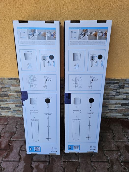 Grohe vitalio comfort shower system 250MM