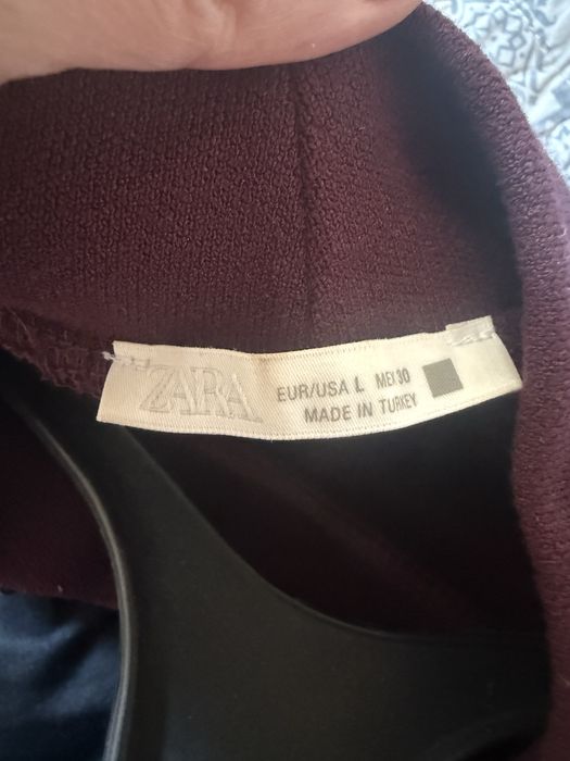 Продам бордовое платье Zara