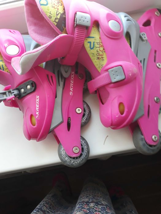 Коньки роликовые 34-37 б/у