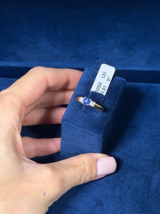 Inel aur 18K 3.01gr dia-saf