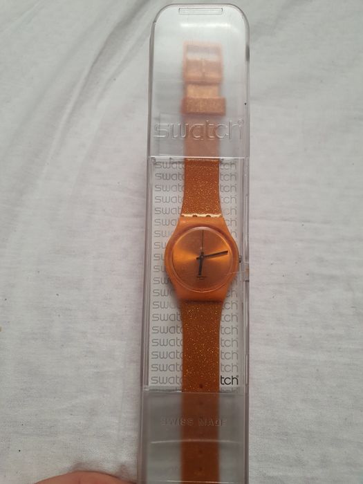 Ceas Swatch Go 111 portocaliu