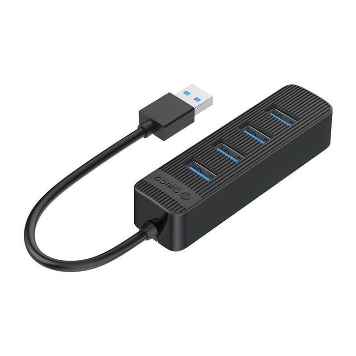 Hub USB cu 4 porturi USB 3.0 pentru PC laptop, port USB-C, 15cm