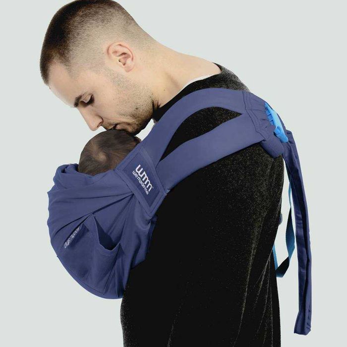 Бебешки слинг с 5 позиции за носене 0-24 месеца