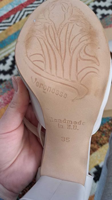 Pantofi mireasa din piele interior si exterior