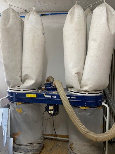 ASA 5053 – Exhaustor profesional pentru rumeguș și praf de lemn