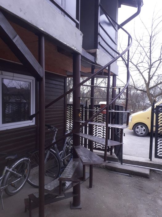 Scara exterioara spirala