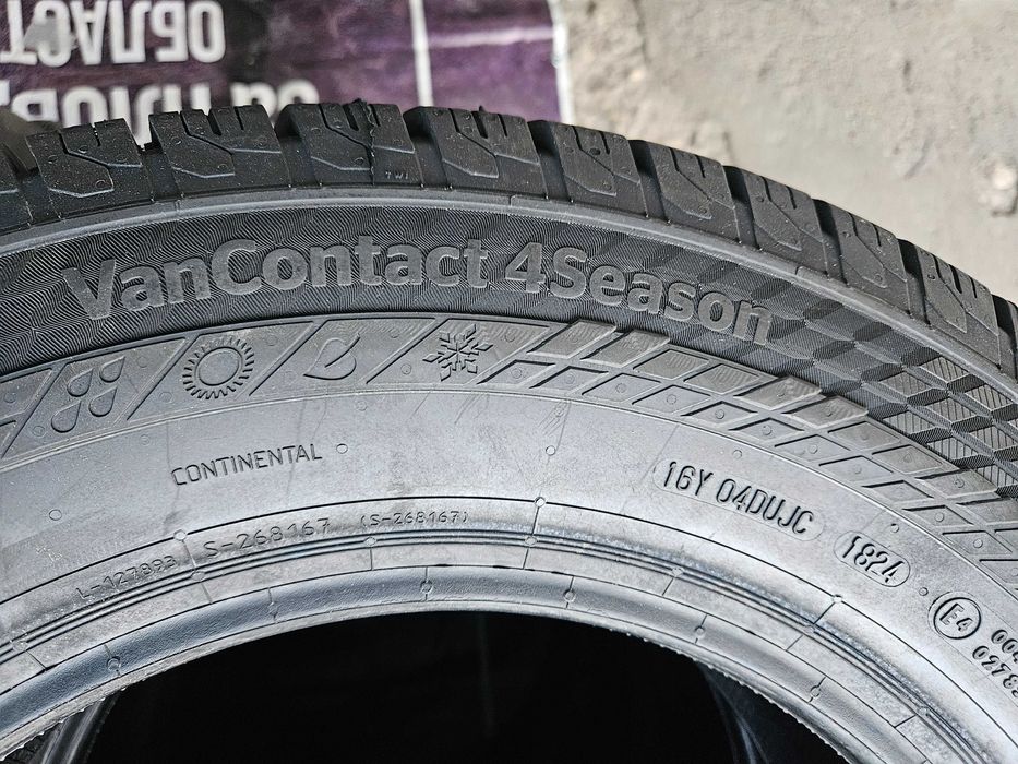 4 Нови бусови гуми 235/65 R16C Continental Van 4Season 121/119Q 10PR