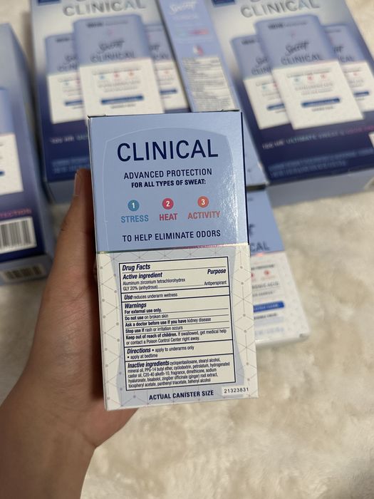 Оригинал дезодаранты Secret Clinical USA