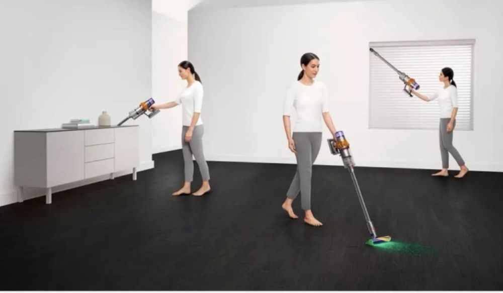 Пылесос Dyson V15 Detect Absolute SV47 серебристый