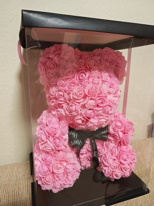 Мече от вечни рози 40 см .