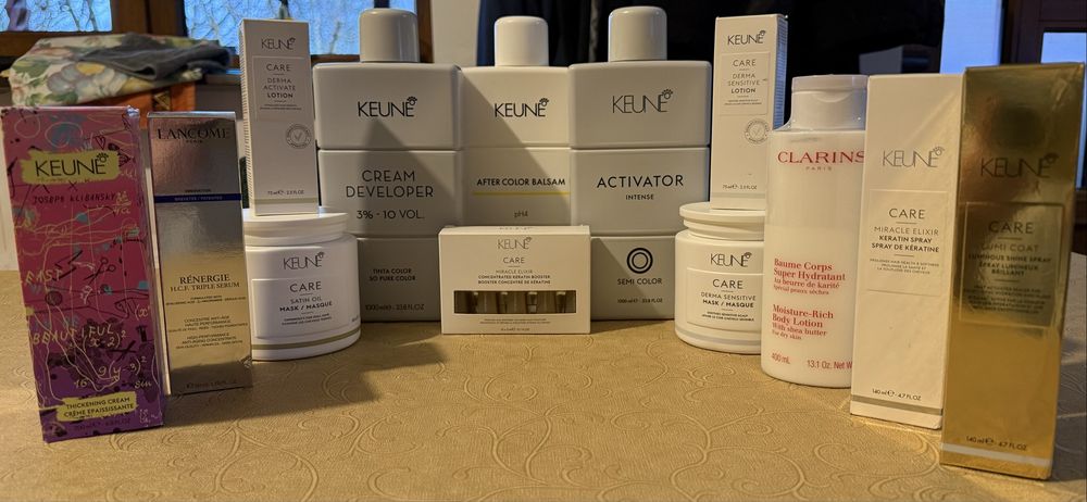 Set ingrijire personala Keune/Clarins/Lancôme
