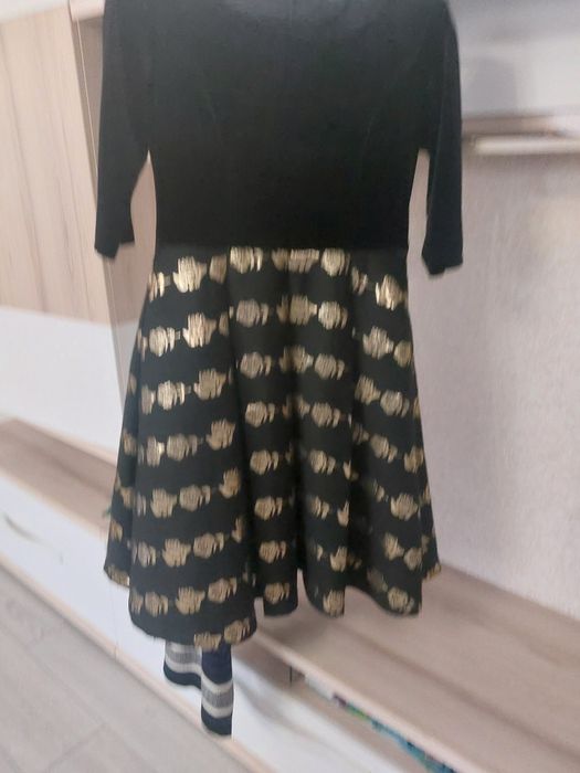 Платье синего цвета