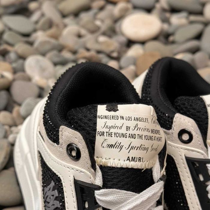 Adidasi AMIRI MA 1 Mesh Crystal - Pietricele - Glitter Full Box