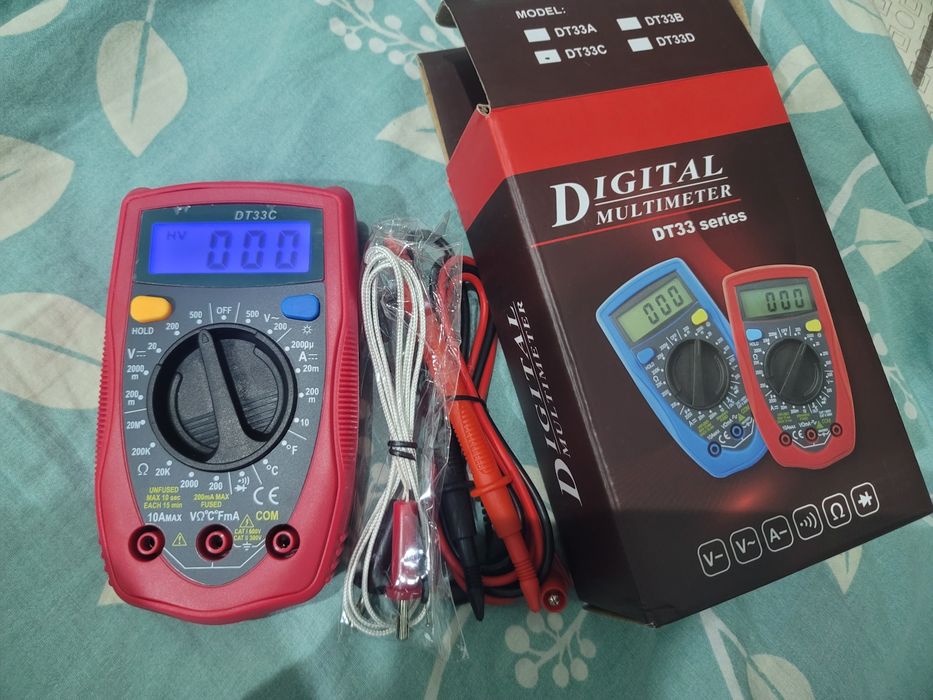 Продам мультиметр dt-33c