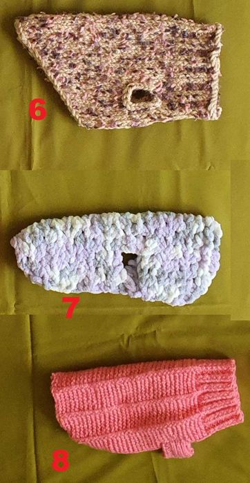 Кучешки плетени дрехи