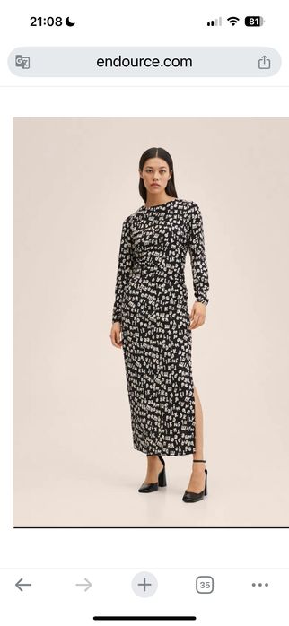 Платье женское MANGO