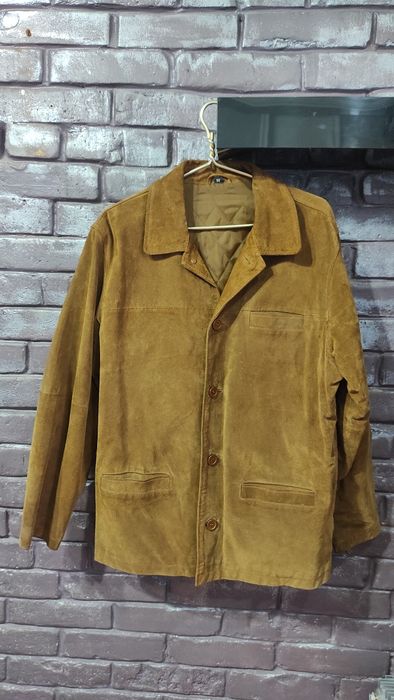 Куртка кожаная размер 52