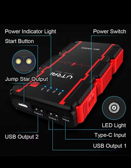 Utrai jump starter booster