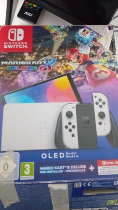 Consola Nintendo Switch OLED Modata 35 Jocuri Mario Zelda Pokemo