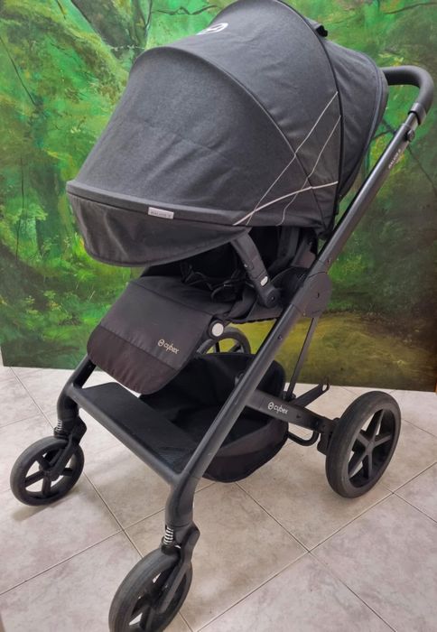 Количка 2 в 1 Cybex Balios S – Lavastone Black