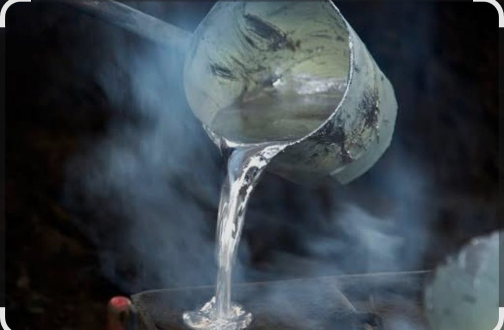 Свинец отлив негатива