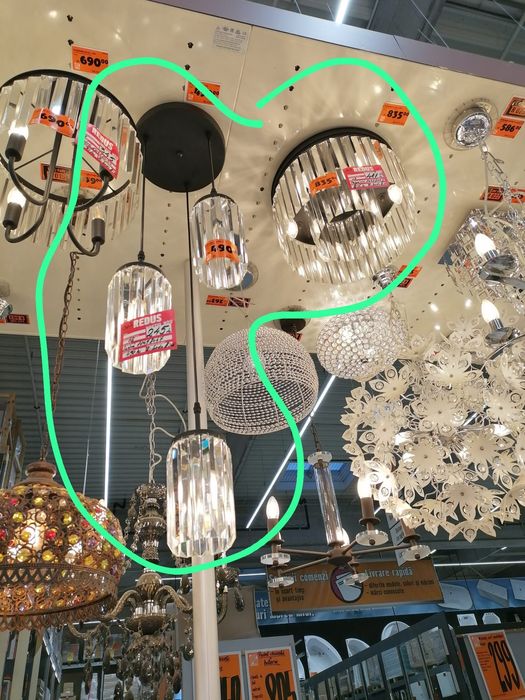 Lustra cristale --