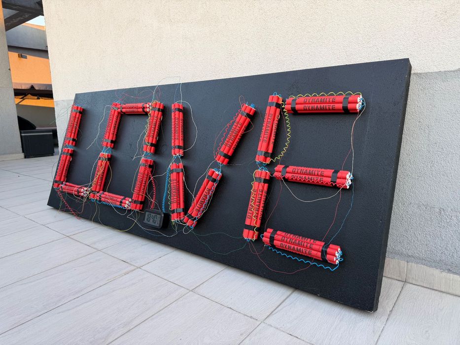 Tablou Dynamite LOVE