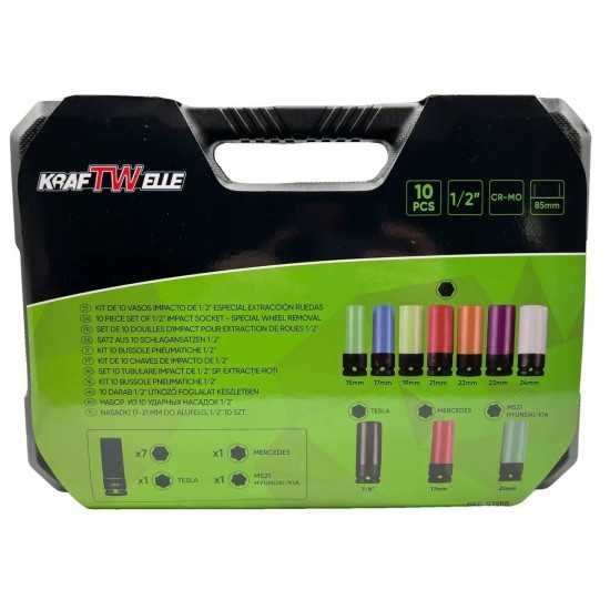 Комплект ударни вложки 10 части KraftWelle