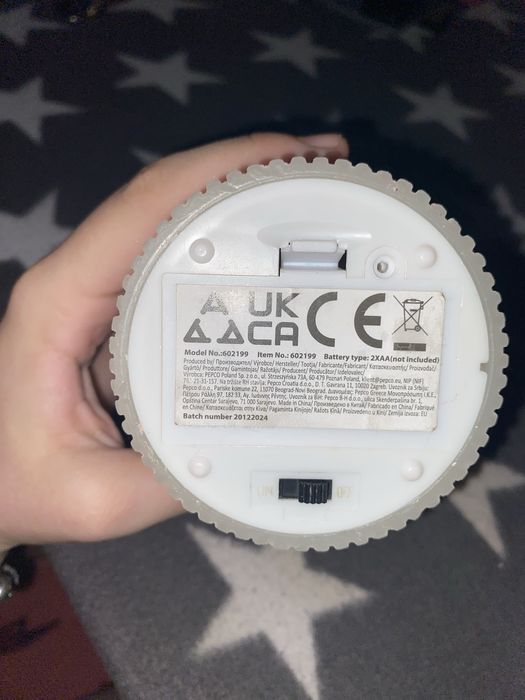 Lumanare artificiala baterii 2xAA