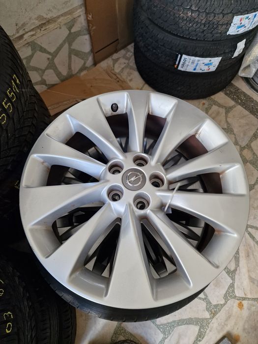 Opel/Chevrolet 18цола 5х115 алуминиеви джанти+датчици Замъка Ямбол