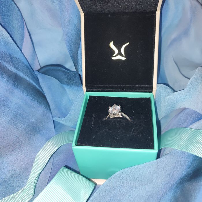 Inel logodna din argint