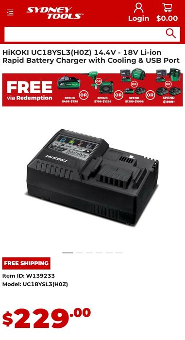 Încărcător rapid hikoki Hitachi 36v