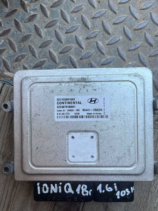 Компютър за двигател от Hyundai LoniQ 1.6i 203ks 2018г.