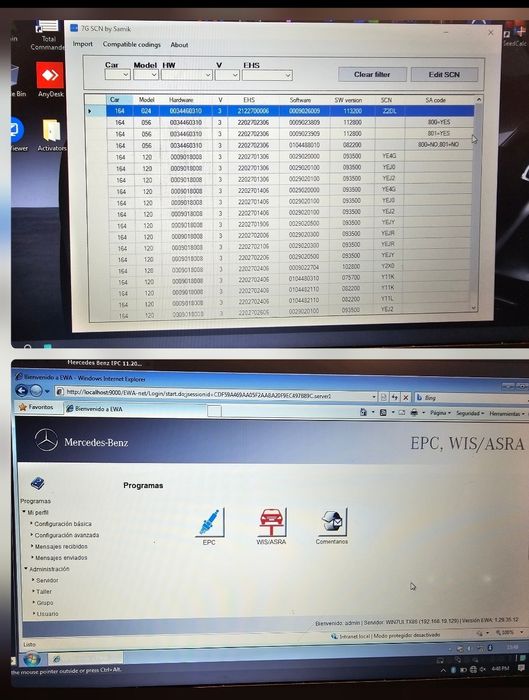 Ssd soft diagnoza codari Mercedes Xentry Dts  Monaco Vediamo Passthru