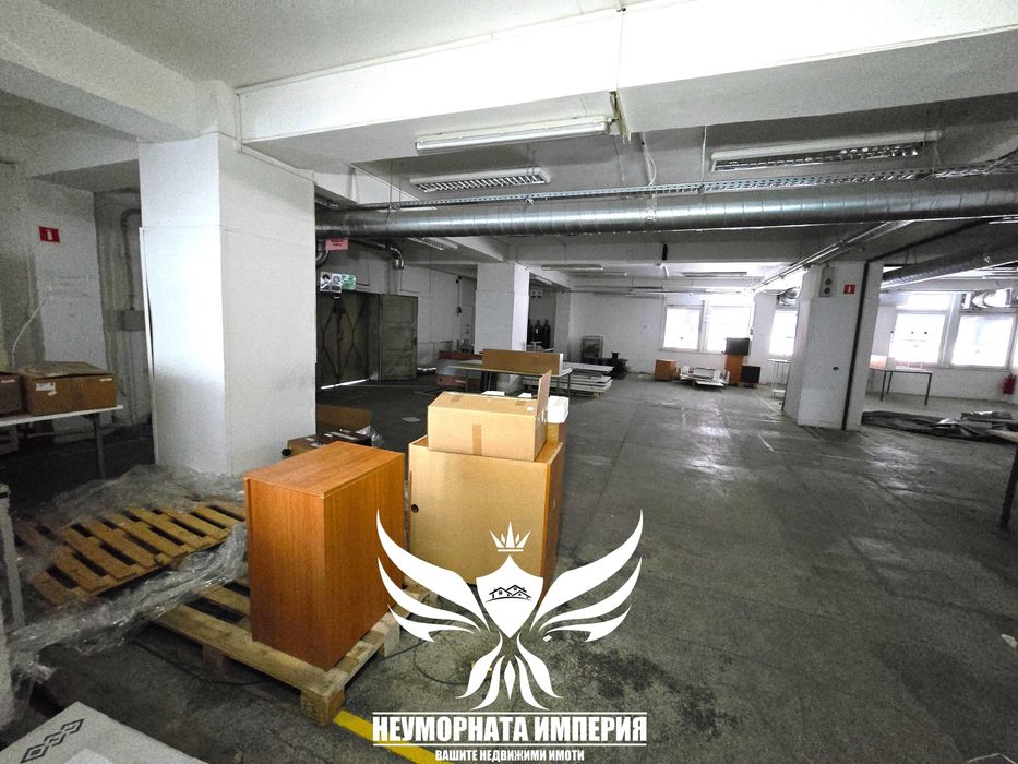 Под наем помещение, офис, склад, цех ателие 357кв.м гр.Пловдив западен