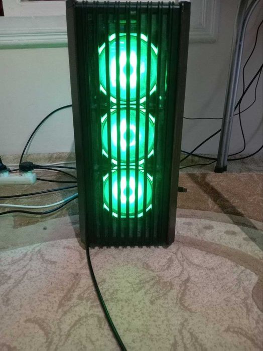 КУЧЛИ GAMING PC — ТЎЛИҚ КОМПЛЕКТ системник+монитор+клавиатура+мышка)