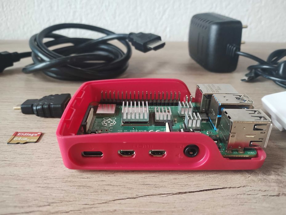 Mini PC Raspberry Pi 4B 2GB MicroSD 64GB