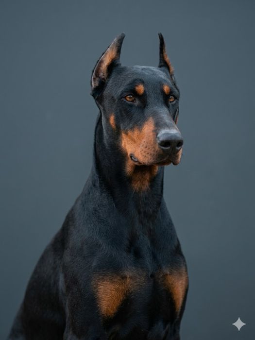 Доберман 4 мес девочка