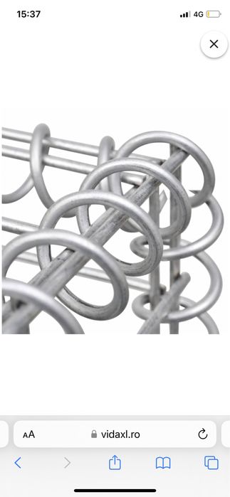 Cos/perete gabion cu capace 200x50x100