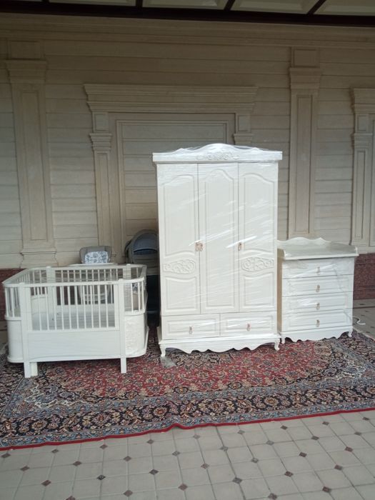 Детский кроват камод шкаф