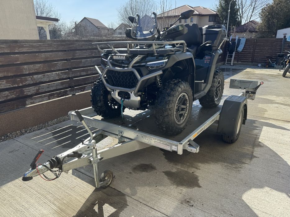 Remorca auto Neptun, basculabila, 1,3 Tone, 3m x 1,65m