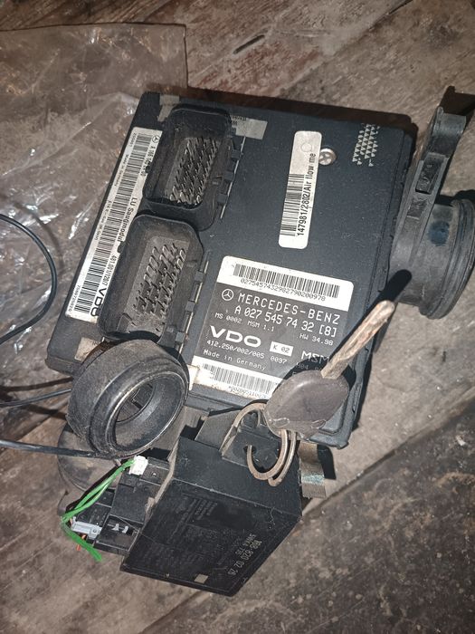 Компютър с контактен ключ и имобилайзер за Mercedes-Benz A-Class W168