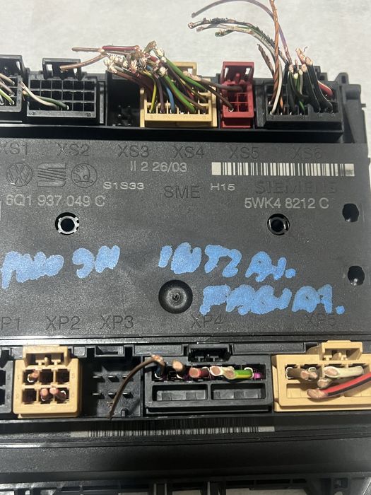 Calculator confort Polo Skoda Fabia Seat  Ibiza 3 cod 6Q1937049C